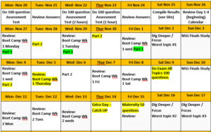 4 Free Nclex Study Schedules Nclex Study Schedule Nclex Study Nclex